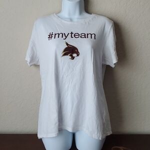 4/$30 Texas State University #myteam xxl champion womens tshirt **